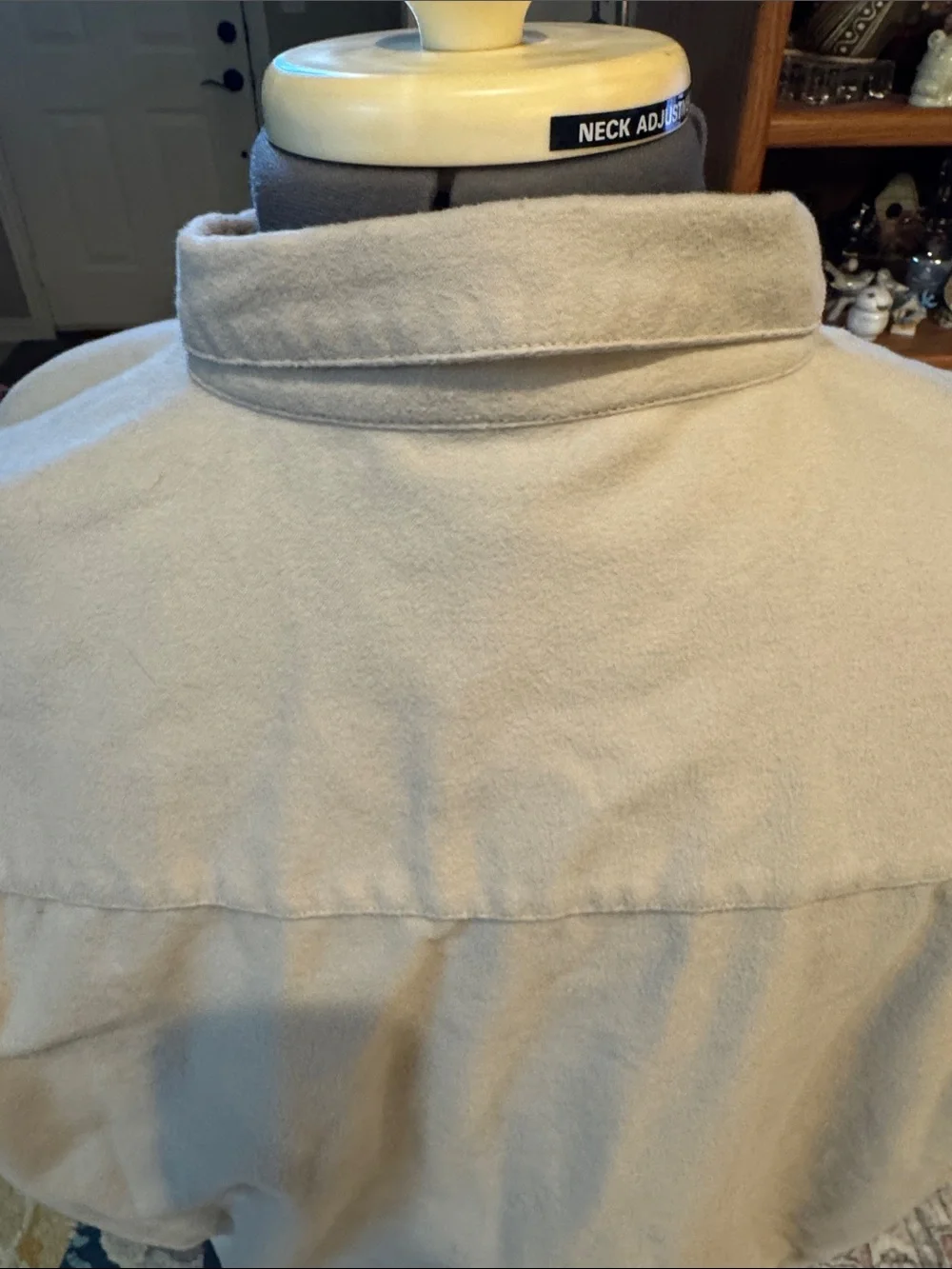 Cherokee Beige Button-Up Shirt Jacket